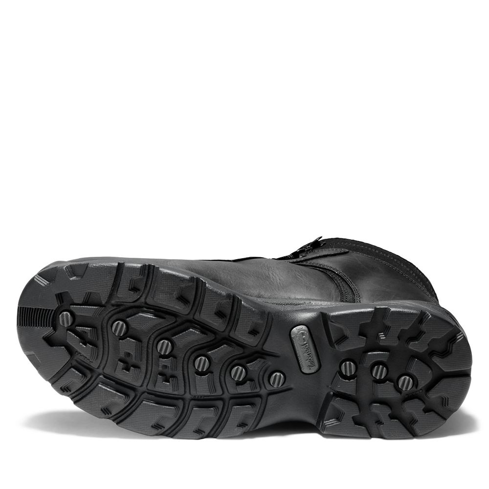 Botas de Montaña Timberland Hombre Flume Mid Waterproof Negras - Chile UZQ-640291